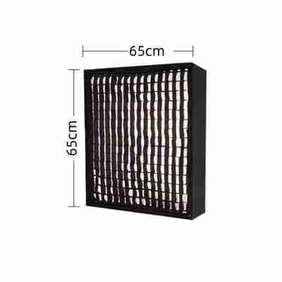Portable Roll-up LED Light Adjustable Color Temperature 3200K-5600K Remote Control 200W Grid Softbox for Photography Live fournisseur